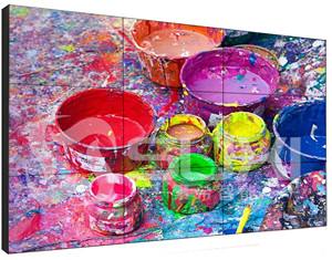 舞臺(tái)液晶拼接屏閃亮的視覺盛宴